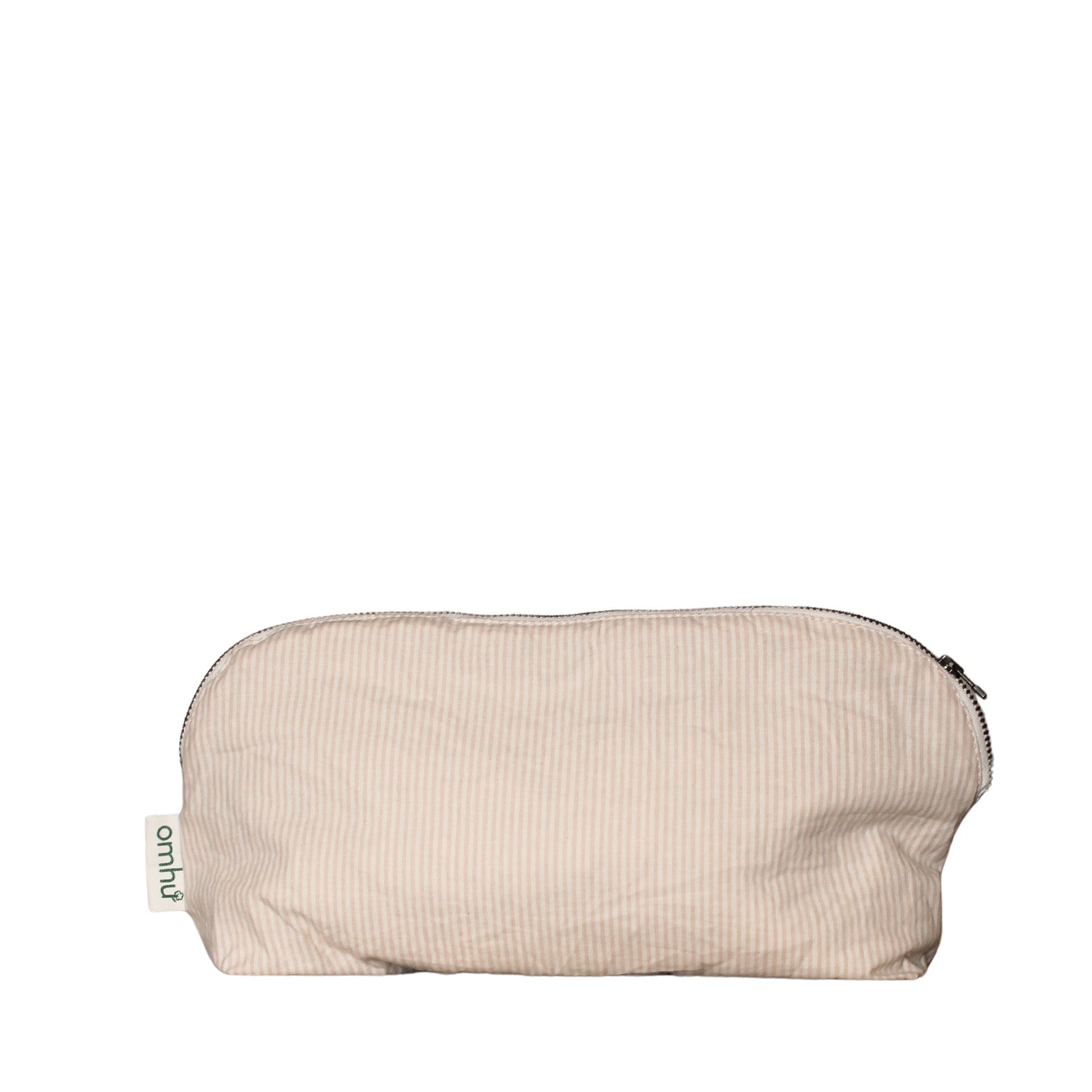 Makeup pung 24x15 cm mini strib sand